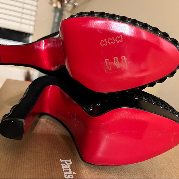 New CHRISTIAN LOUBOUTIN Suede Step N Roll - Picture 5 of 12